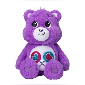 Care Bears Sweet Treats Bear Purple Plush Stuffed Animal – Soft Toy